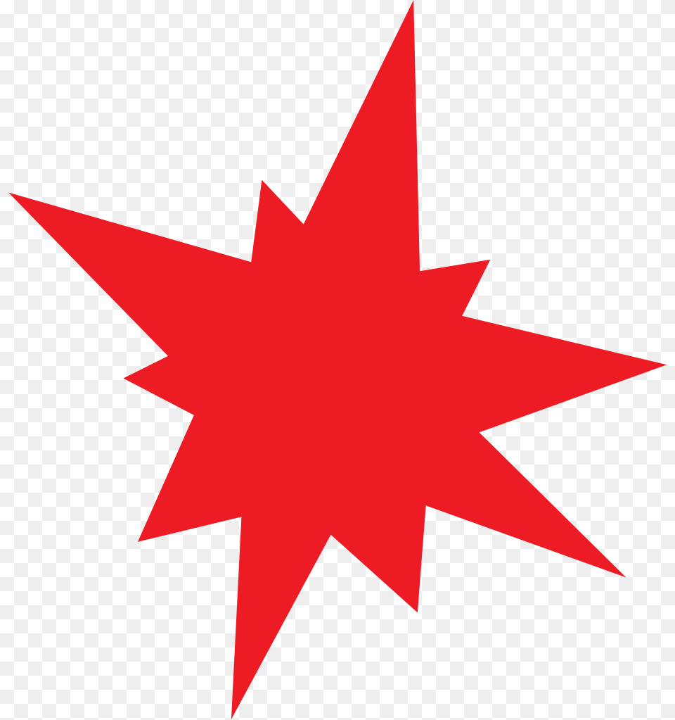 Free Starburst Shape Download Explosion Clip Art, Leaf, Plant, Star Symbol, Symbol Png Image