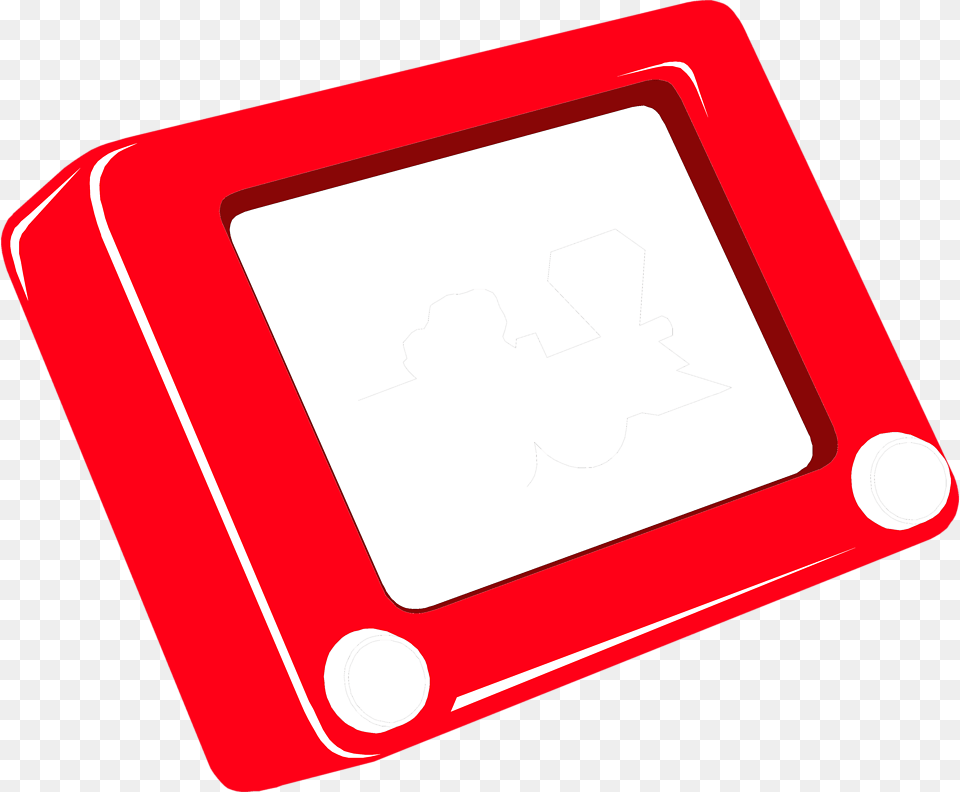 Free Stock Photo Illustration Of An Etch A Sketch Transparent, Computer Hardware, Electronics, Hardware, Computer Png