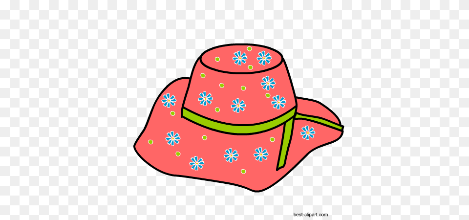 Summer Clip Art And Graphics, Clothing, Hat, Sun Hat, Cowboy Hat Free Png Download