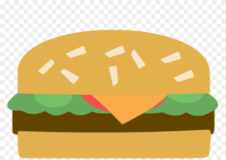 Tasty Hamburger Clip Art, Burger, Food, Clothing, Hardhat Free Png Download
