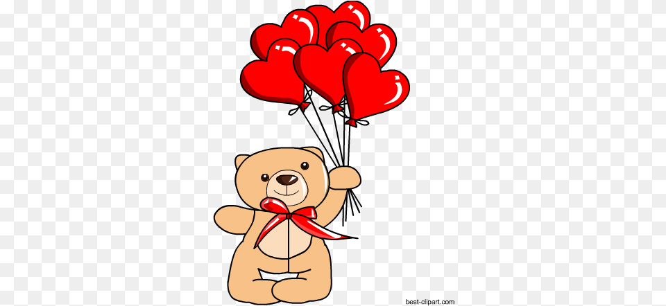 Free Teddy Bear Holding Balloons Clipart Letter, Animal, Balloon, Mammal, Wildlife Png Image