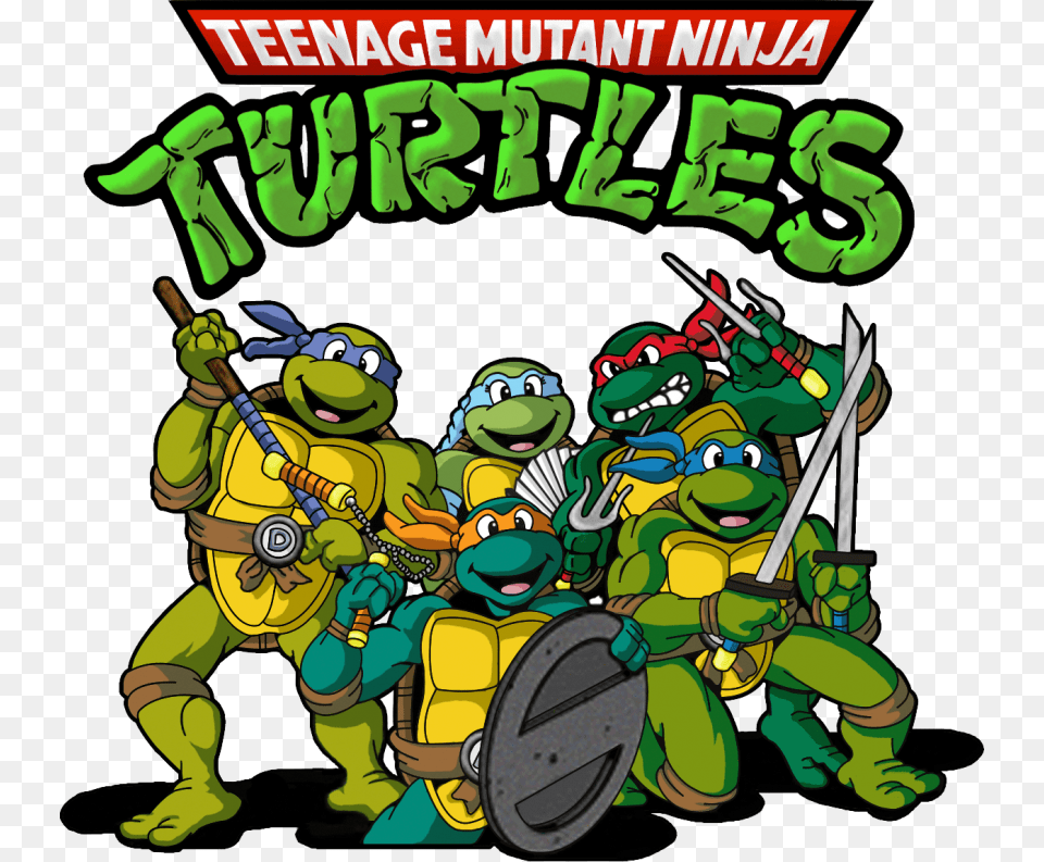 Teenage Mutant Ninja Turtle39s Images Teenage Mutant Ninja Turtles Background, Book, Comics, Publication, Baby Free Transparent Png