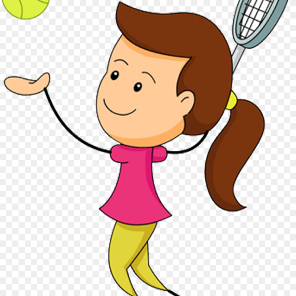 Tennis Clip Art Clipart Baby, Person, Face, Head Free Png Download