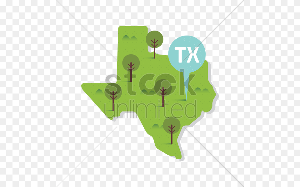 Texas State Map Vector Image, Neighborhood, Outdoors, Symbol Free Png Download