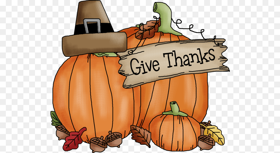 Thanksgiving Clipart, Food, Plant, Produce, Pumpkin Free Png