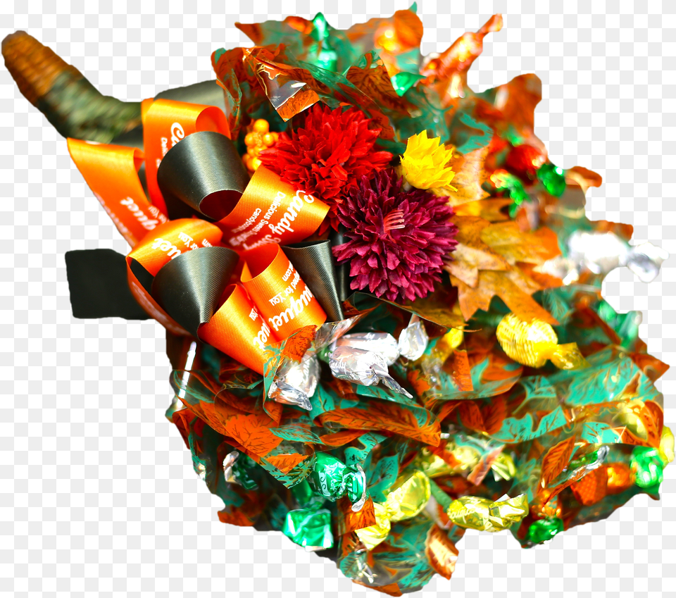 Free Thanksgiving Flowers Bouquet Blessing Wishes For Birthday Simple Png Image