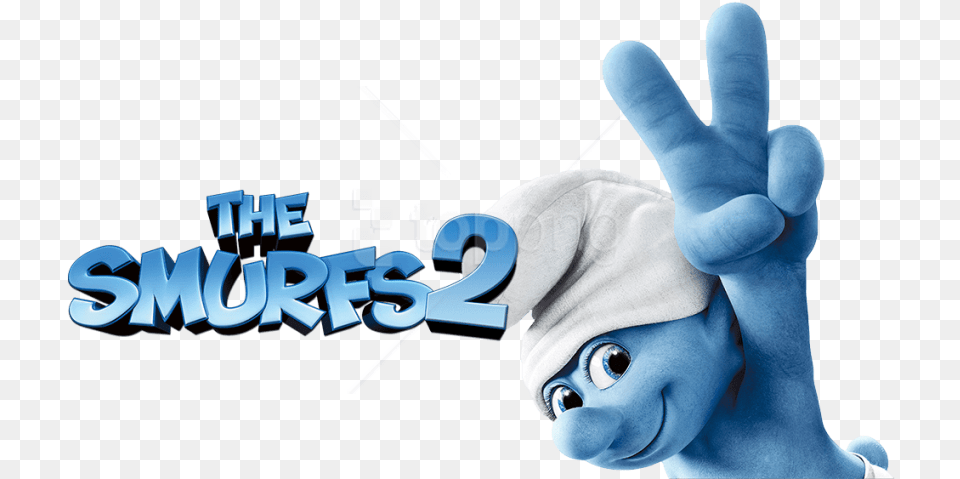 Free The Smurfs 2 Logo Smurfs 2 Logo, Baby, Person, Clothing, Glove Png Image