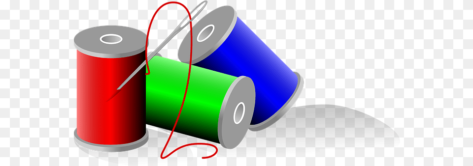 Thread U0026 Sewing Vectors Pixabay Thread Spools Clip Art, Dynamite, Weapon Free Png