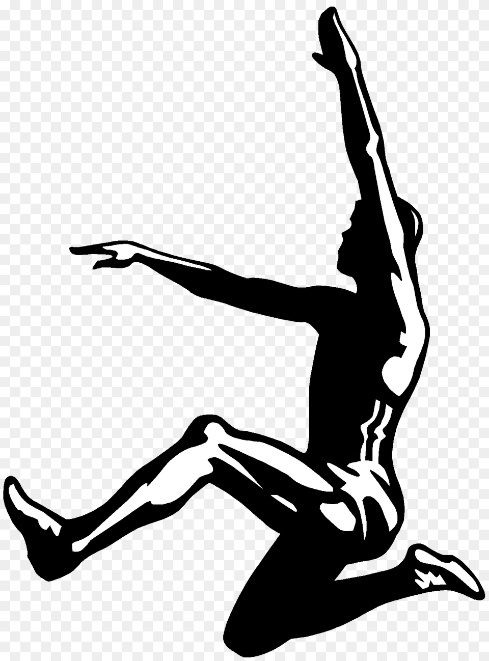Track And Field Images, Stencil, Silhouette, Person Free Transparent Png