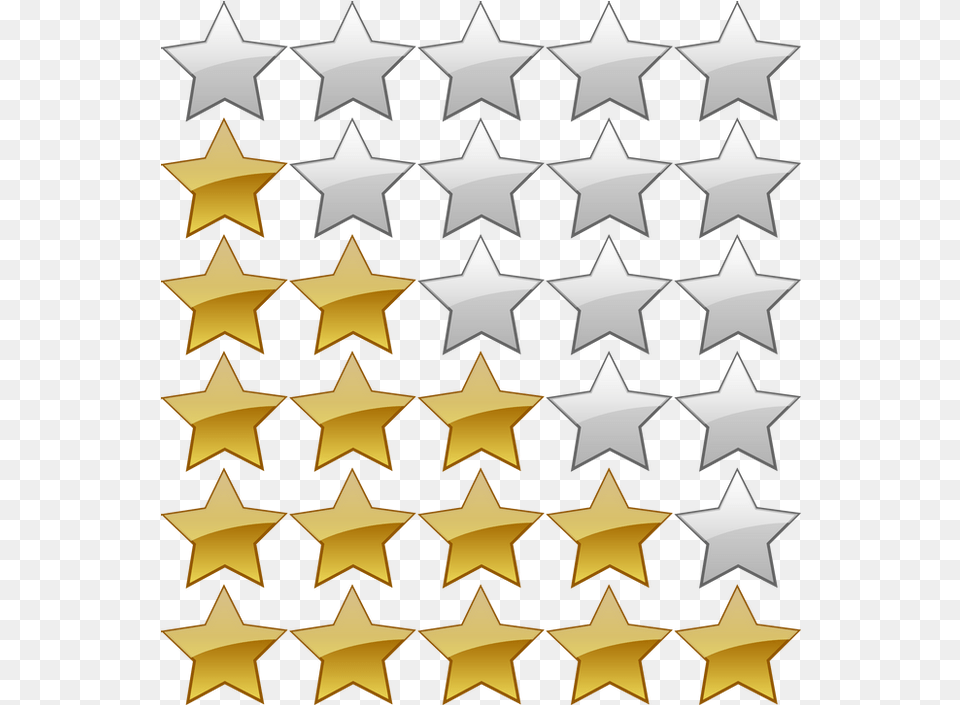 Transparent Background Star Rating, Pattern, Person, Texture Free Png Download