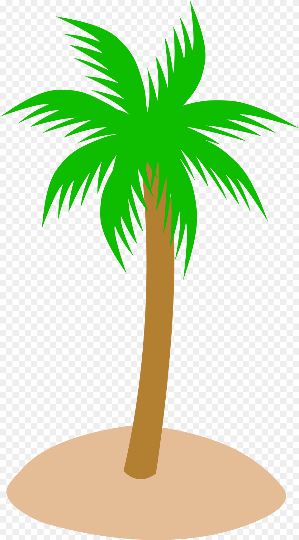 Free Transparent Cartoon Palm Tree Cartoon Palm Tree, Palm Tree, Plant, Animal, Bird Png