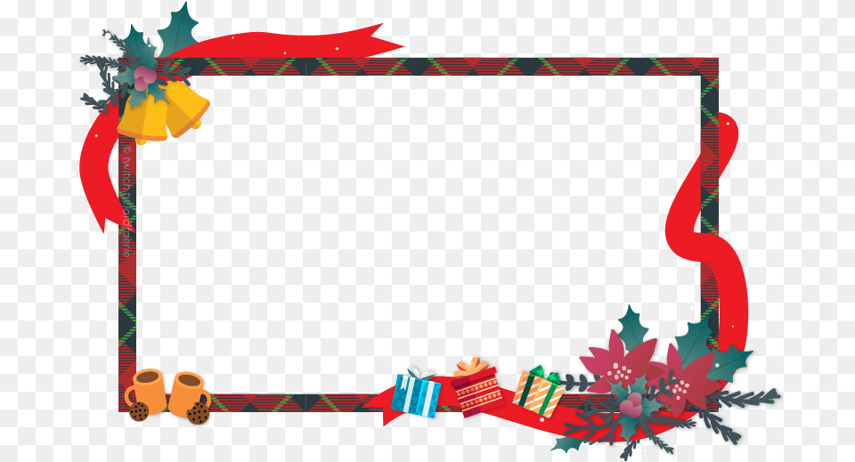 Twitch Christmas Webcam Overlay Click To View On Ko Picture Frame, Blackboard Free Png