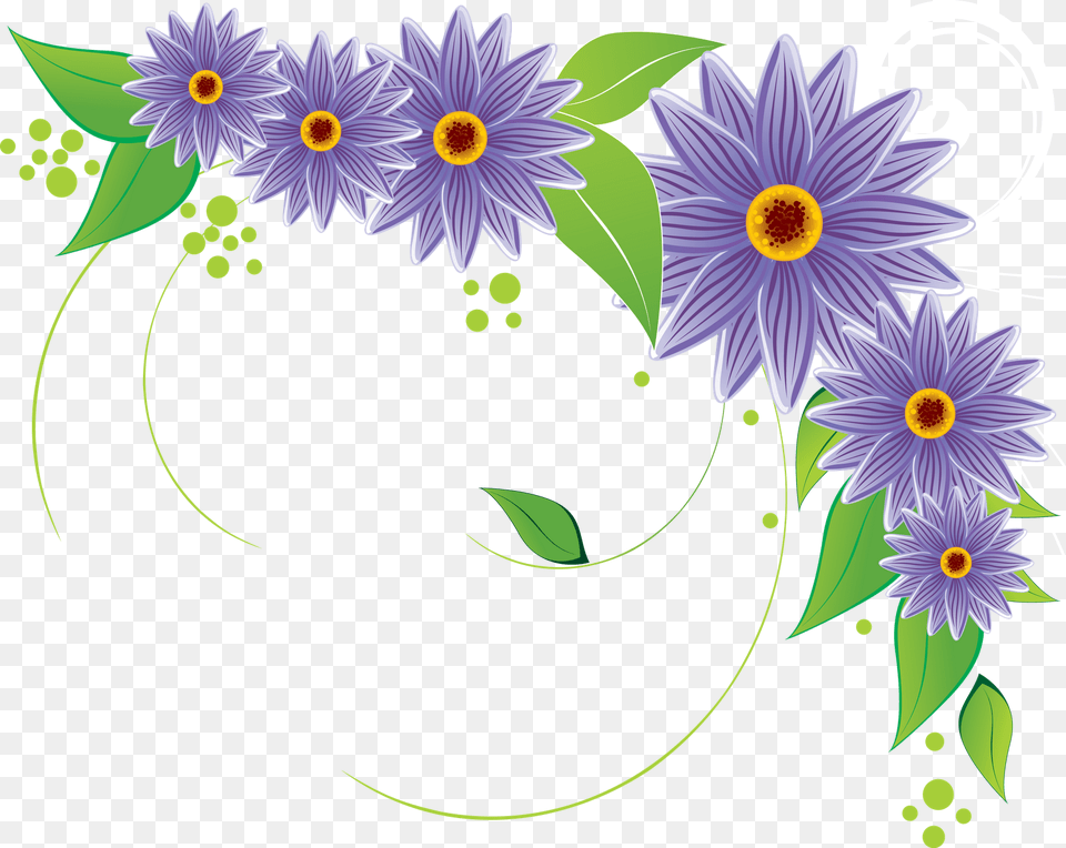 Vector Flowers, Art, Daisy, Floral Design, Flower Free Png Download