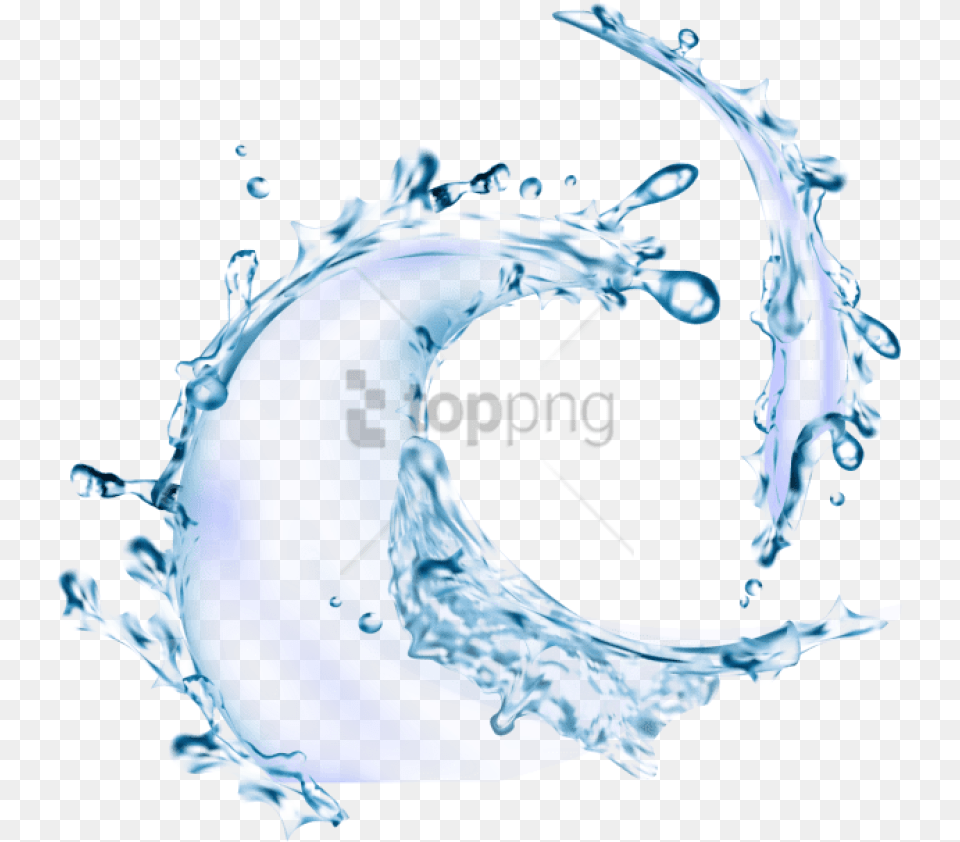 Free Vector Gotas De Agua With Transparent Vector Water Splash, Nature, Outdoors, Sea, Sea Waves Png Image