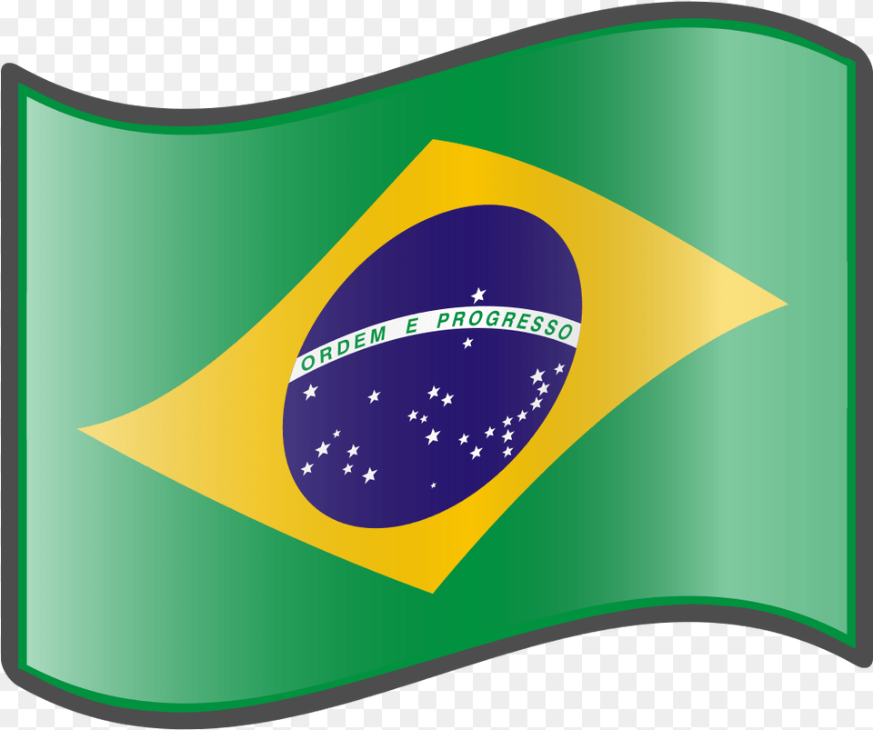 Vector Graphic Brazil Map Flag Geography Brazil Flag Vector Free Png Download