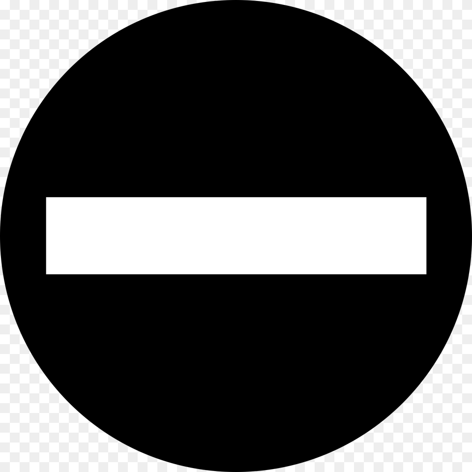Free Vector Graphic No Entry Entry Forbidden Stop Free No Entry Sign Black And White, Cutlery, Text Png Image