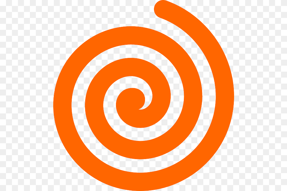 Free Vector Graphic Orange Swirl, Coil, Spiral Png Image