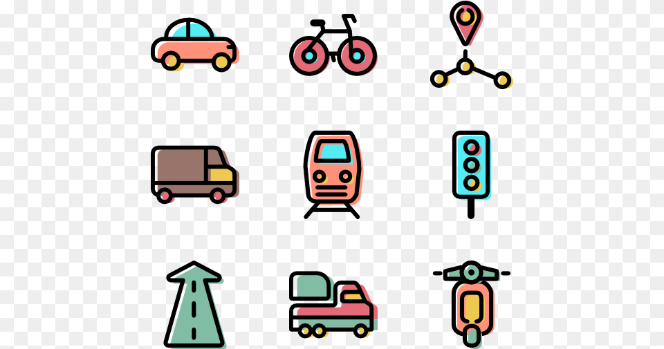 Free Vector Icons Clip Art Library Stock Icon, Car, Transportation, Vehicle, Machine Png