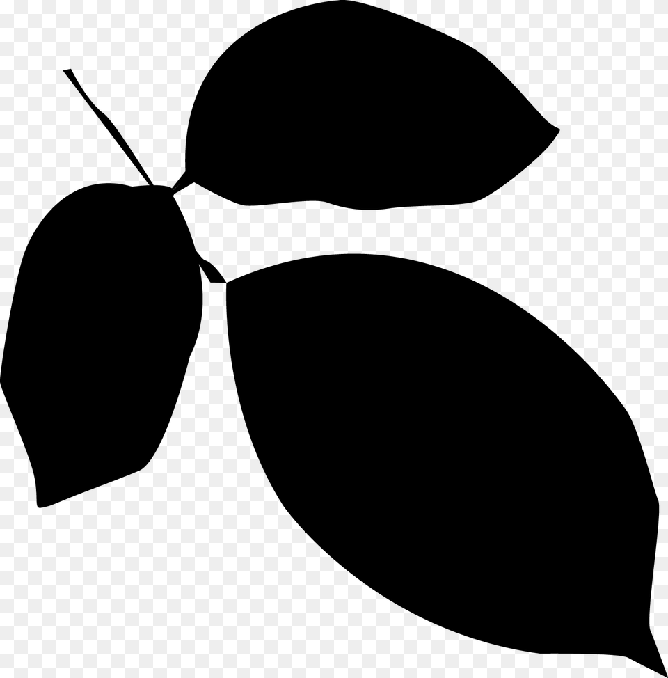 Free Vector Leaves Silhouette At Getdrawings Vector Graphics, Gray Png