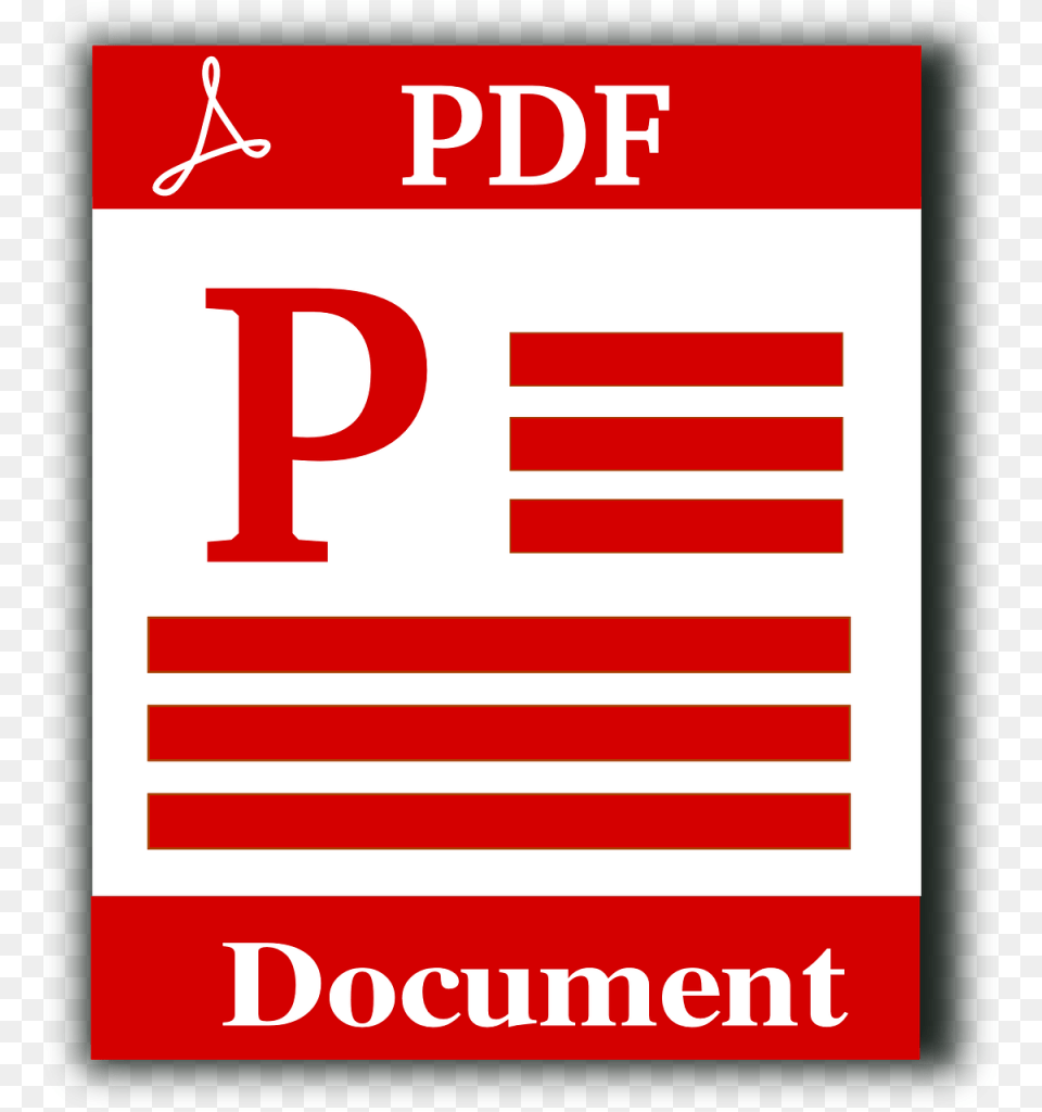Free Vector Pdf File Icon Pdf Document Icon, Text, Flag, Advertisement, Poster Png