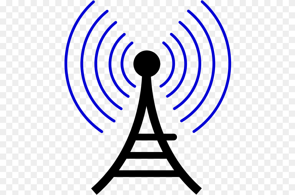Free Vector Radio Wireless Tower Cor Cartoon Cell Tower, Light, Person Png Image