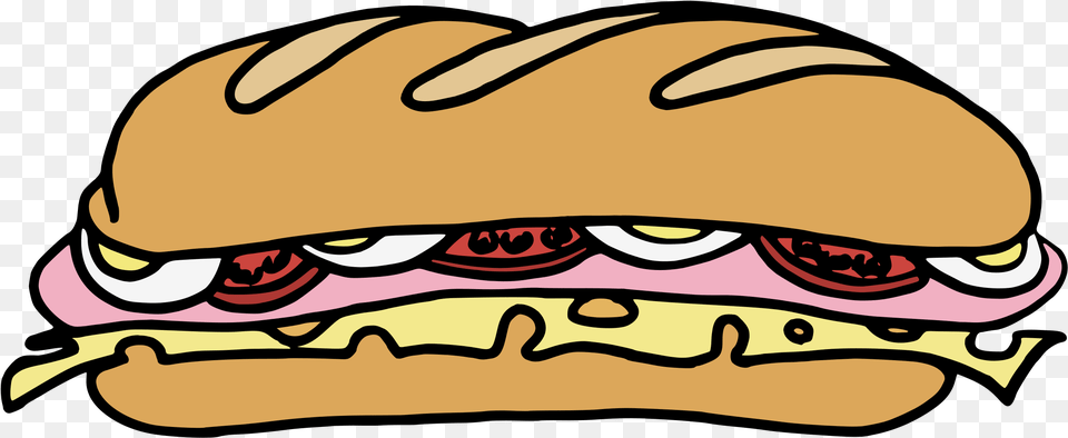 Vector Sandwich One Clip Art, Burger, Food, Animal, Fish Free Png Download