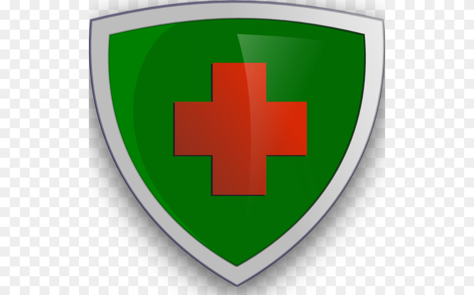 Free Vector Shield A Clip Art Shield Clipart, First Aid, Logo, Symbol Png Image