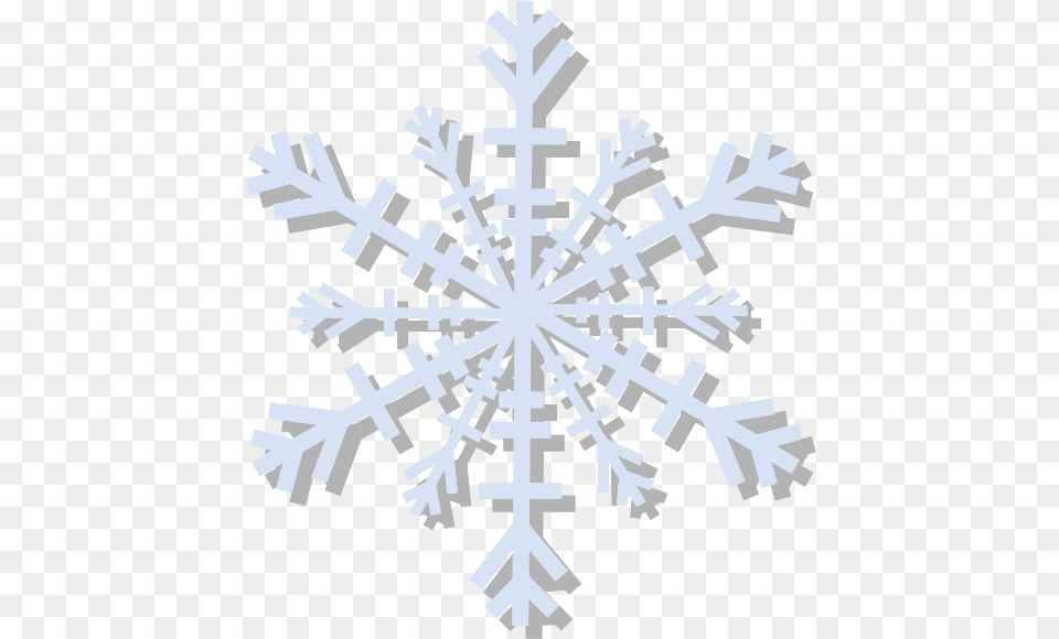 Vector Snow Flake Clip Art White Snowflakes Hd, Nature, Outdoors, Snowflake, Cross Free Png Download