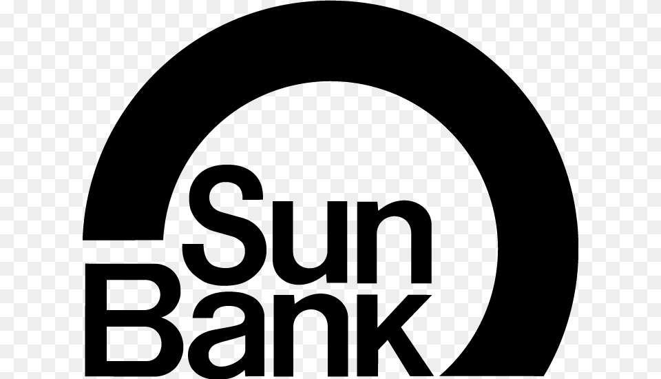 Vector Sun Bank Logo Sunbank Logo, Gray Free Png