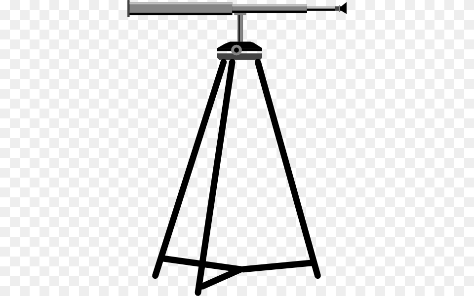 Vector Telescope Clip Art, Tripod, Bow, Weapon Free Png