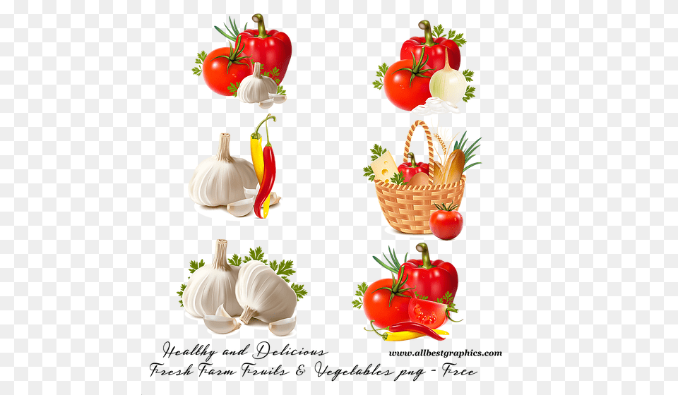 Vector Vegetables, Food, Produce, Plant, Tomato Free Png Download