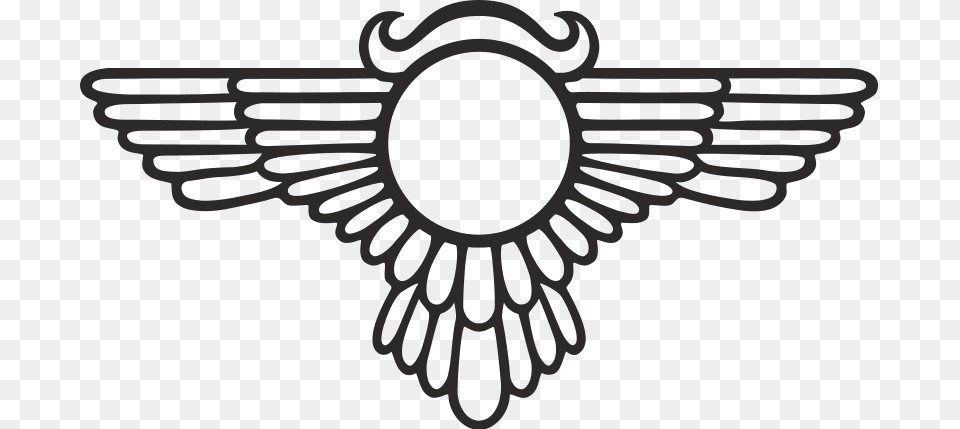 Free Vector Winged Globe Sun Disk Symbol, Emblem, Logo Png