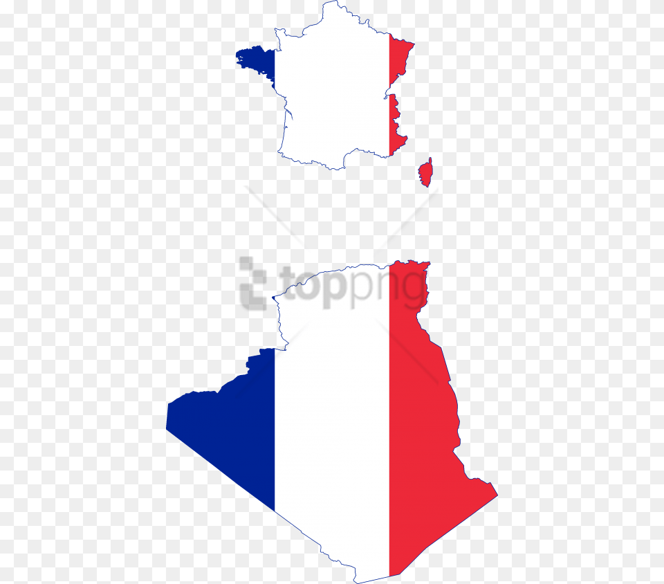Vichy France Flag Map With Transparent Small Algeria Flag, Chart, Plot, Adult, Bride Free Png