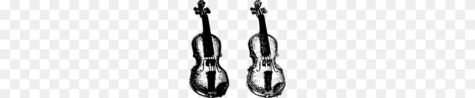 Violin Clipart V Ol N Icons, Gray Free Png