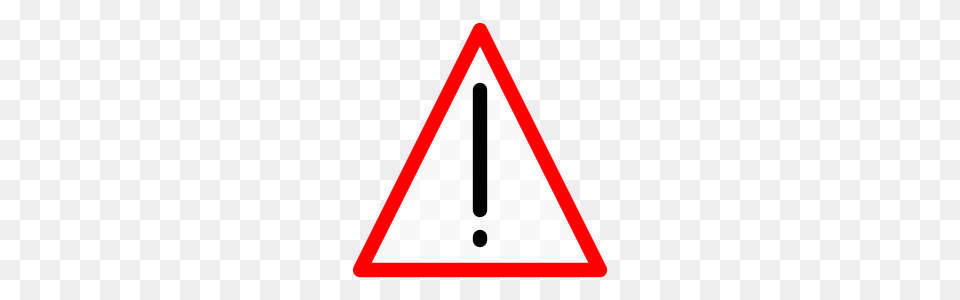 Warning Sign Clipart Warn Ng S Gn Icons, Symbol, Road Sign, Triangle Free Transparent Png