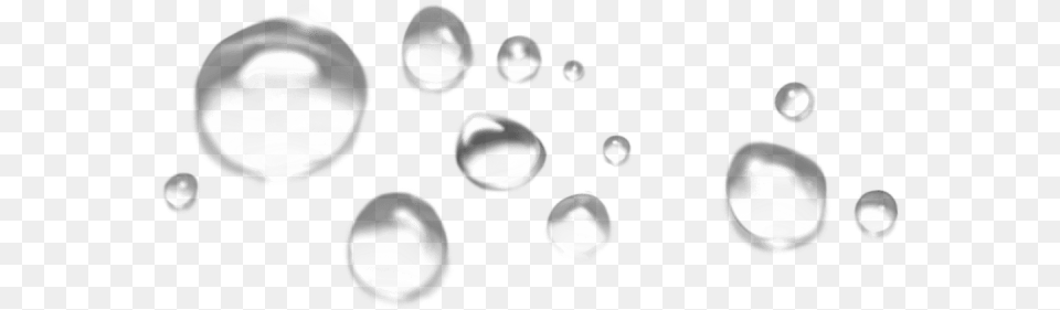 Water Drops Transparent New Silver Metal Cat Ring, Sphere, Droplet, Bubble Free Png Download