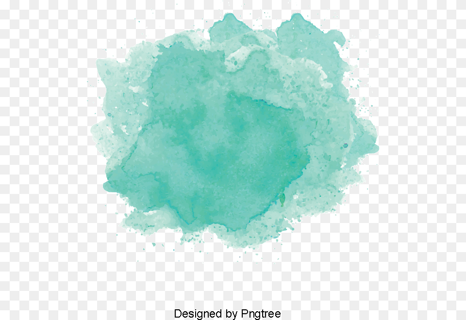 Free Watercolor Background Efecto Acuarela Para Word, Turquoise, Mineral, Powder, Person Png Image