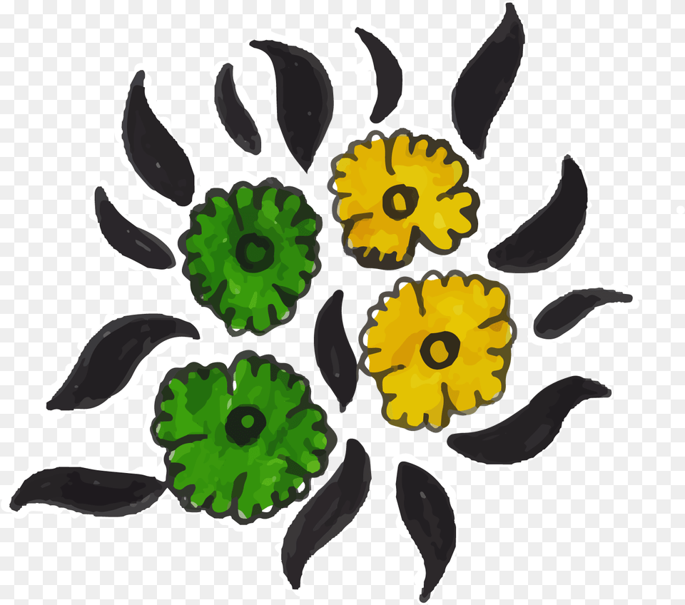 Watercolor Floral Sunflower, Graphics, Pattern, Art, Plant Free Transparent Png