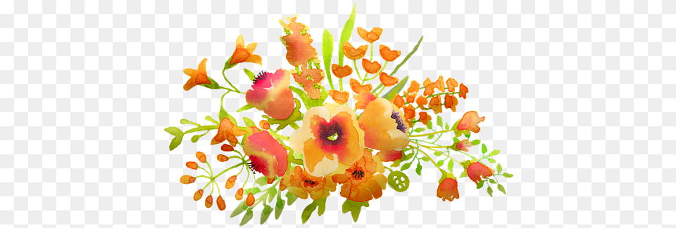 Free Watercolor Flower Illustrations Pixabay Pixabay, Art, Floral Design, Flower Arrangement, Flower Bouquet Png Image