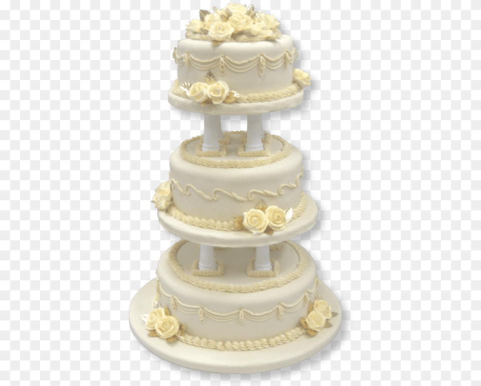 Wedding Cake Transparent Wedding Cake, Dessert, Food, Wedding Cake, Cream Free Png