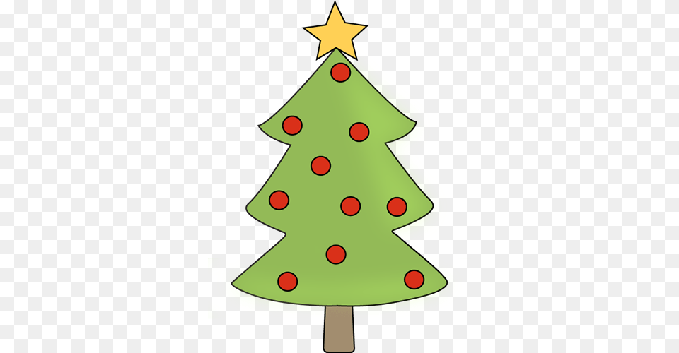 Free Whimsical Christmas Tree Clip Art Usbdata, Christmas Decorations, Festival, Symbol, Star Symbol Png Image