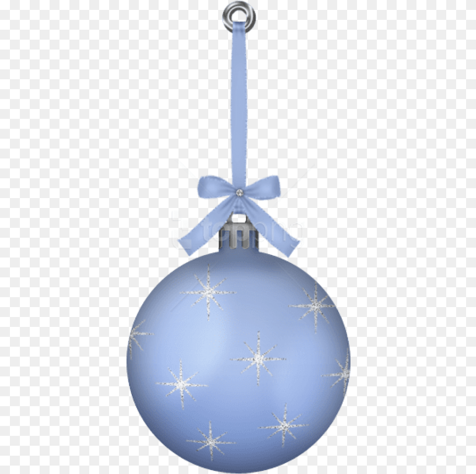 Free White Blue Hanging Christmas Ball Ornament, Chandelier, Lamp, Lighting Png Image
