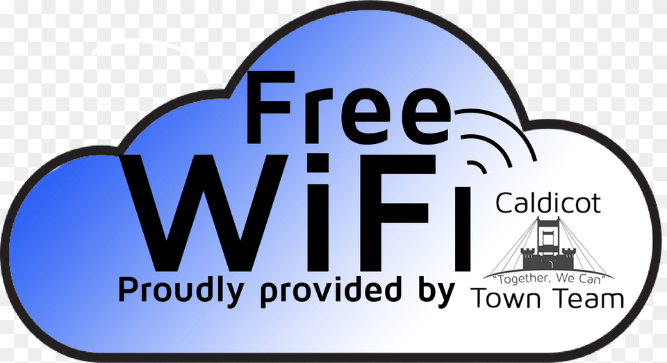 Free Wifi To Boost Town Caldicot Town Team, License Plate, Transportation, Vehicle, Logo Png