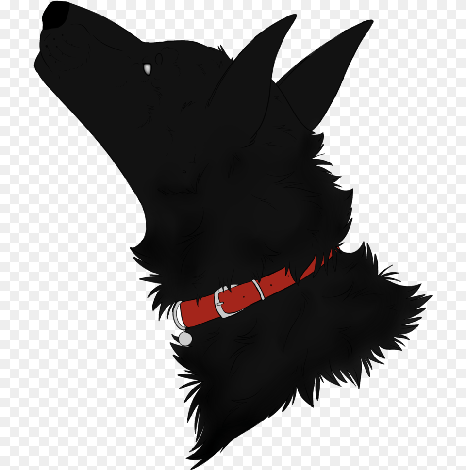 Free Wolf Head W Weicollar Lineart By Wolfnhorseluve Wolf Head Lineart, Accessories, Collar, Animal, Fish Png Image
