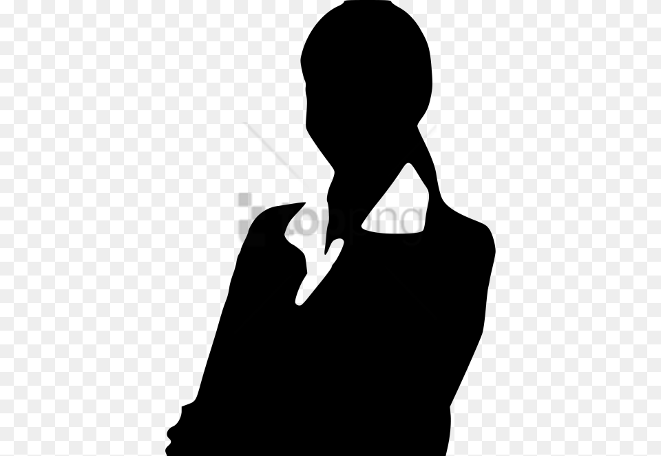 Woman Shadow With Transparent Background Professional Woman Face Silhouette, Stencil, Adult, Male, Man Free Png Download