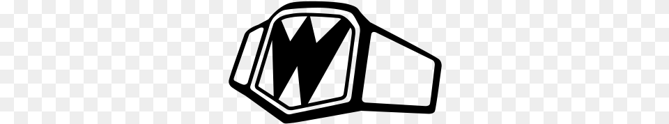 Wrestling Championship Belt Vector Icon Wrestling Belt Vector Outline, Gray Free Png