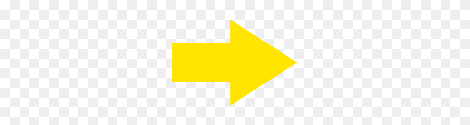 Yellow Arrow Icon, Triangle Free Png Download