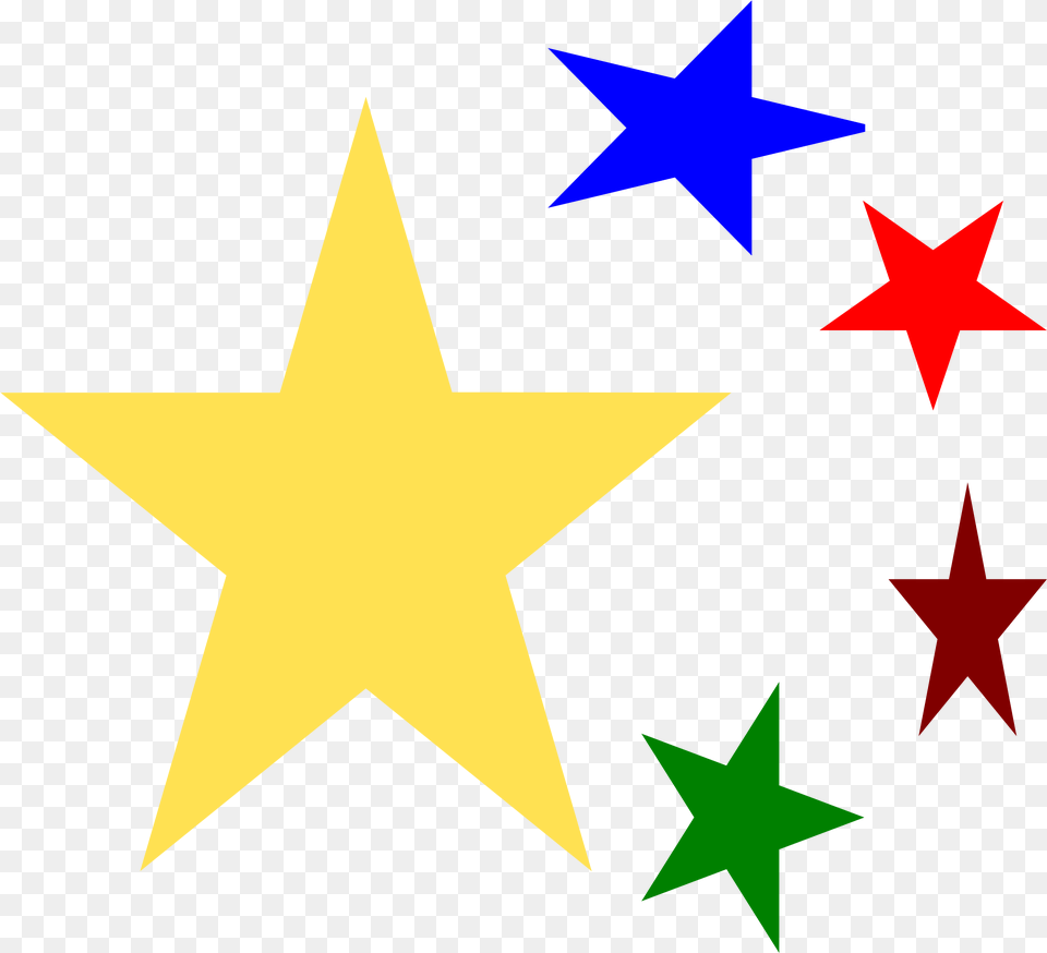 Yellow Star Clipart Clip Art Christmas Stars Images Star Symbol, Symbol Free Png Download