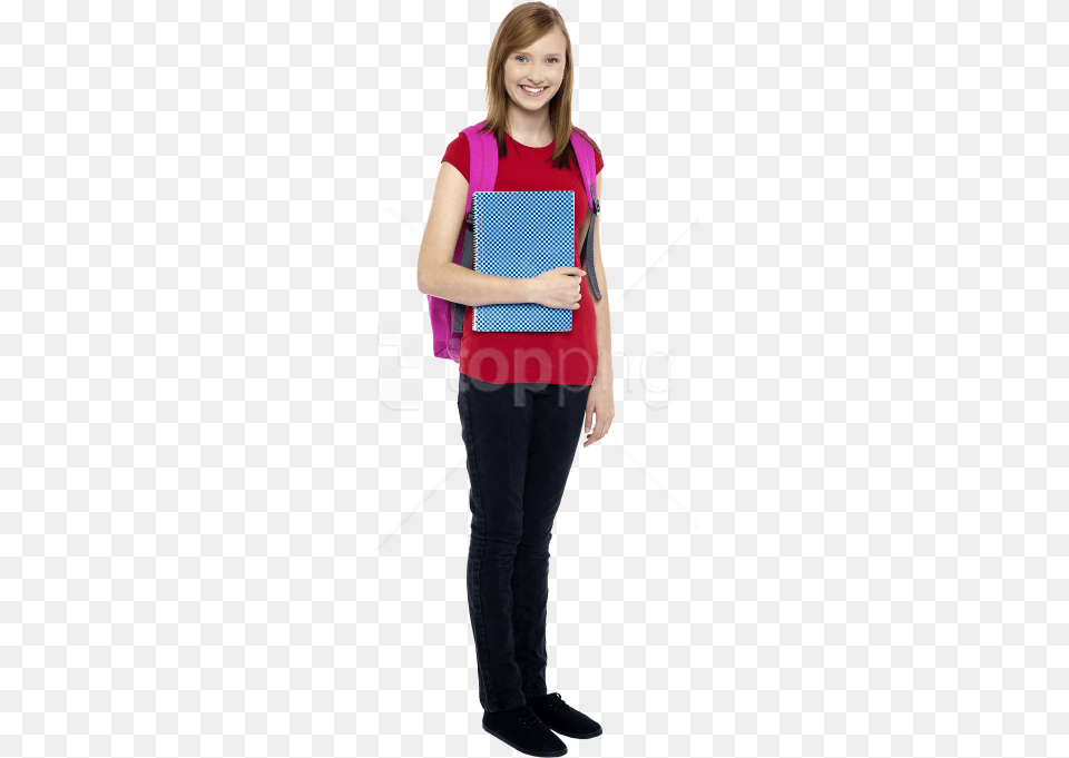 Young Girl Student Transparent Carnet Isic Colombia, Vest, Clothing, Lifejacket, Adult Free Png