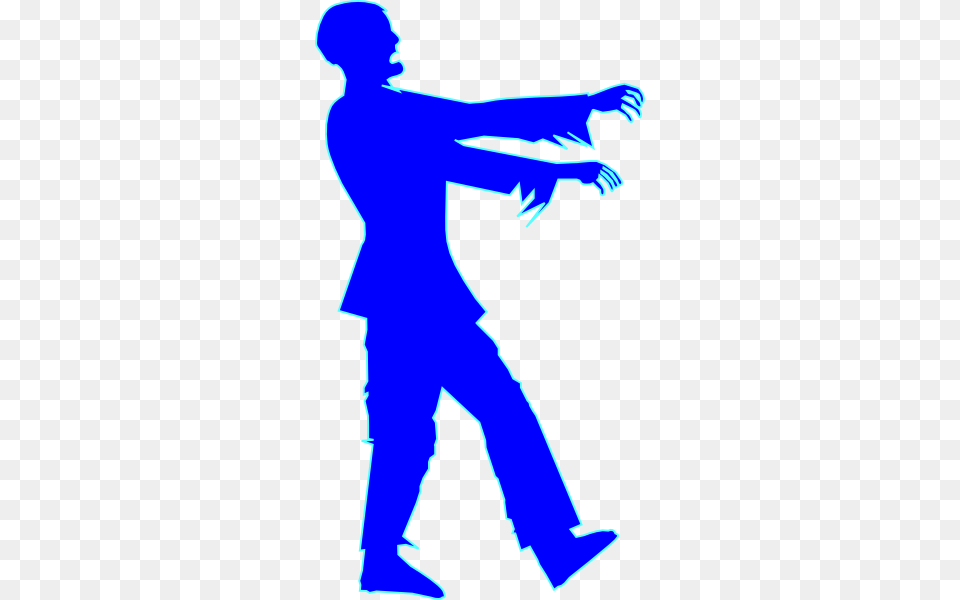 Free Zombie Clipart, Silhouette, Adult, Male, Man Png Image